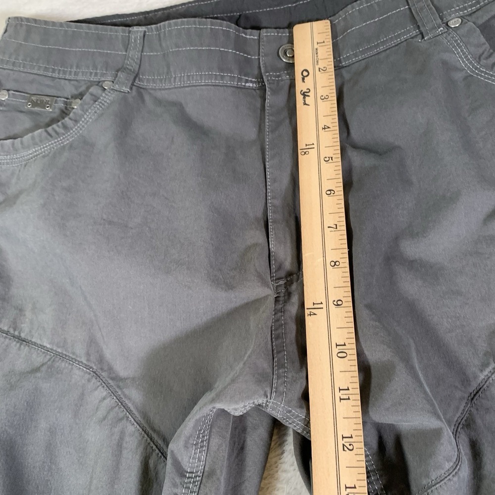 Kuhl Konfidant Air Pants 38x30 Dark Gray Hiking Outdoors Cargo Stretch 5098 - Picture 6 of 16